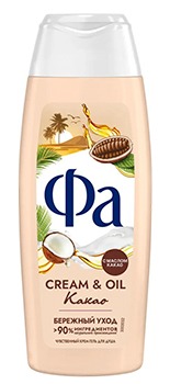 Гель для душа FA Cream & Oil Какао 250мл