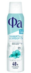 Дезодорант FA ЗАЩИТА И КОМФОРТ. Аромат Жасмина 150мл, аэрозоль