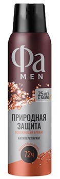 Дезодорант FA  MEN ПРИРОДНАЯ ЗАЩИТА ГУАРАНА150мл, аэрозоль