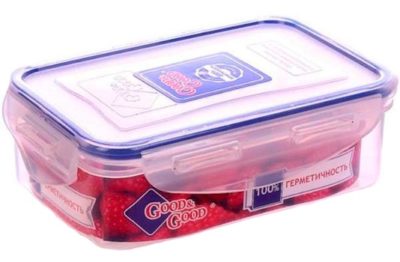 Контейнер для продуктов с зажимом пластик 1,5л