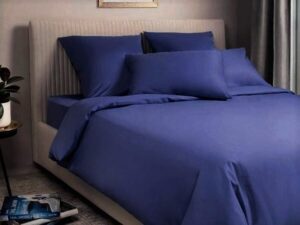 Пододеяльник сатин Моноспейс ЕВРО (200*220) цв. Темно-синий ВЫПИСЫВАТЬ ОТ ИП