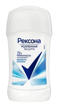 Дезодорант REXONA  Лёгкость хлопка 40мл стик