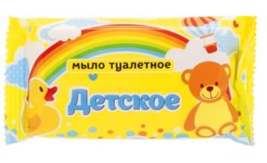 Мыло туалетное Детское 100г КМЗ