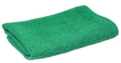 Салфетка из микрофибры 30*30, зелёная (220г/м2)