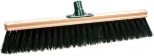 Щётка деревянная Уличная 50 см с пластиковым крепежом без черенка