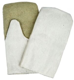 Рукавицы х/б с брезентовым наладонником 1/200