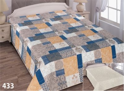 Покрывало Elegant 150*220 ткань полисатин, двустороннее  (арт.433)