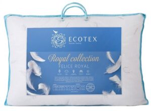 Подушка 50*70 Феличе, наполн гусиный пух, чехол тик (100% хлопок)