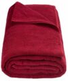 Простынь 180*210 махровая в инд упак Туркмения (440г/м2) Бордо  ОТ ИП ОСТАТОК