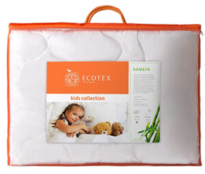 Одеяло ДЕТСКОЕ 110*140 Бамбук Премиум, напол. бамбук (пл 200гр/м2), чехол сатин (100%хлопок)