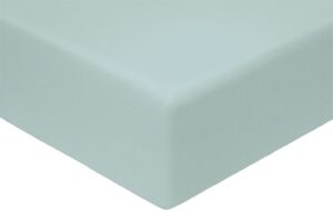 Простыня на резинке сатин Моноспейс 180*200*23 цв. Нежно-голубой ВЫПИСЫВАТЬ ОТ ИП