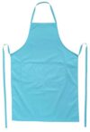 Фартук повара с грудкой, цвет голубой, ткань тиси