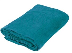 Простынь 150*210 махровая в инд упак Туркмения (440г/м2) Морская волна  ОТ ИП ОСТАТОК