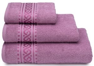 50* 90 ПТ-2601-5578 цв.16-2107 Полотенце махровое Piroutte 420 г/м ВЫПИСЫВАТЬ ОТ ИП