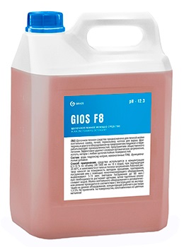 GRASS GIOS F8 Высокощелочное пенное моющее средство, канистра 5л