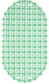Коврик ПВХ в ванну антискользящий 65*35см