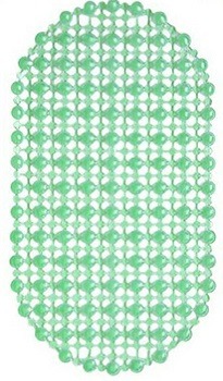 Коврик ПВХ в ванну антискользящий 65*35см
