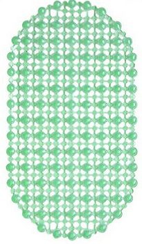 Коврик ПВХ в ванну антискользящий 65*35см