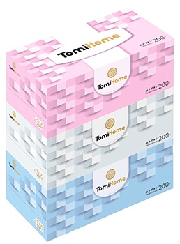 Салфетки в коробке TomiHome 2-х слойные 200шт