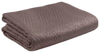 Покрывало Elegant Ease 150*210, микрофибра ультрастеп, наполнитель синтепон, цвет коричневый