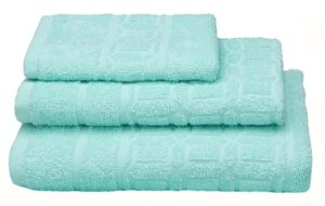 50* 90 ПЛ-2601-05270 цв.13-5409 Полотенце махровое гладкокрашеное Space ВЫПИСЫВАТЬ ОТ ИП