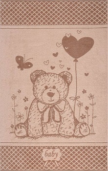 Полотенце махровое Teddy 100*150 цвет 10000