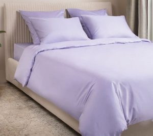Комплект постельного белья Monospace 2спальный, сатин, цвет сиреневый