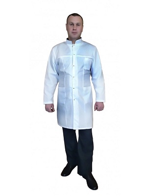 5-ХМ-15-3 Халат медицинский мужской р.62 РАСПРОДАЖА