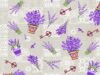 Скатерть 150*150 рогожка рис.Лаванда