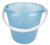 Ведро пластиковое пищевое 11л мерная шкала, носик, цвет прозрачно-голубой