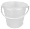 Ведро пластиковое пищевое 11л мерная шкала, носик, цвет прозрачно-молочный