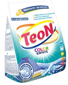 Стиральный порошок TeoN Color&White  350г, п/э