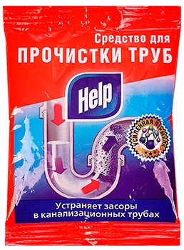 Help (ХЕЛП) Средство для прочистки труб 90г САШЕ