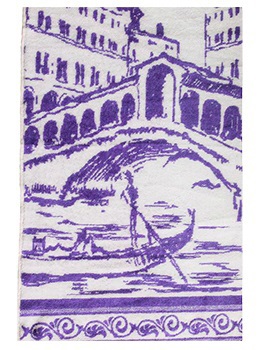 50* 90 ПЛ-2602-3211 цв.20000 Полотенце махровое пестротканое Ponte di Rialto ВЫПИСЫВАТЬ ОТ ИП