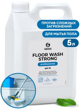 Щелочное моющее средство для полаGRASS Floor wash strong PROFESSIONAL, канистра 5л КОНЦЕНТРАТ
