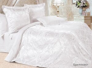 КПБ 1,5 сп сатин Эстетика (подод 145*215,прост 150*215,нав 70*70-2шт) Бриллиант ВЫПИСЫВАТЬ ОТ ИП