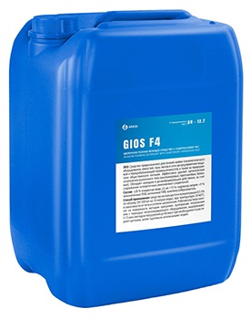 GIOS F4 Щелочное пенное моющее средство с содержанием ЧАС кан19 л ГраСС до 03.26