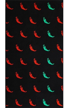Полотенце махровое Red pepper 70*130  цвет10000