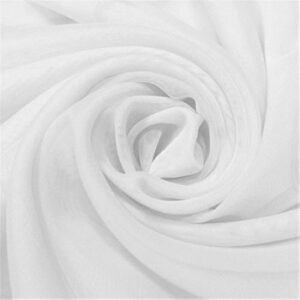 Вуаль Шелли h=300 арт.LUX-01/300 цв.белый (ЗОЛОТАЯ ЭТИКЕТКА)