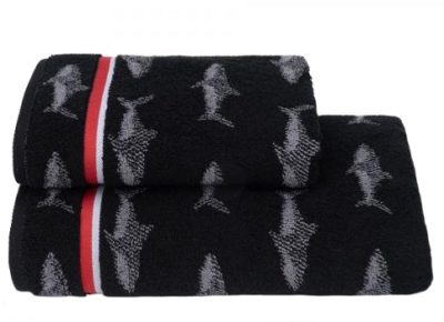 Полотенце махровое White shark 70*130  цвет10000
