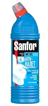 Чистящее средство Sanfor WC gel Морской бриз 750мл