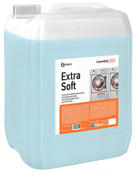 Кондиционер-ополаскиватель для белья GRASS Extra Soft, концентрат, канистра 20 л
