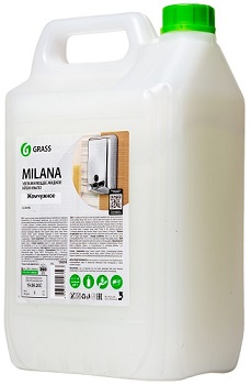 GRASS Milana Жемчужное крем-мыло жидкое увлажняющее 5кг канистра