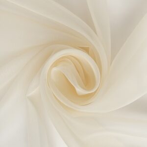 Вуаль Texrepublic VF lux 104 h300 V Айвори (арт 27031) с утяжелителем