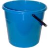Ведро СТАНДАРТ пластиковое без крышки 5л, цвет голубой