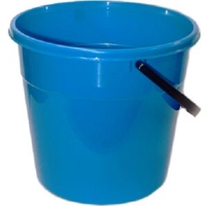 Ведро СТАНДАРТ пластиковое без крышки 5л, цвет голубой