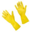 Перчатки резиновые хоз Libry арт KHL002 ЖЕЛТЫЕ 40гр р.М 1/240