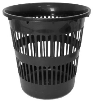 Корзина для мусора 11л, пластик чёрный