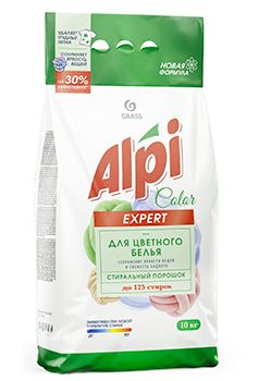 Порошок стиральный GRASS Alpi EXPERT  для цветного белья  10кг