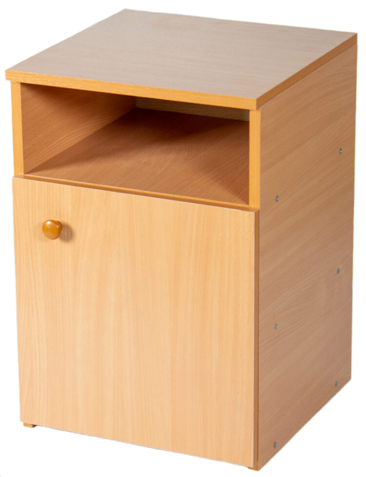 Тумба прикроватная 400х400х580 (ниша, дверка,полка)